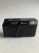 Fuji DL-200 Date Fujinon 32mm f2.8 point shoot 35mm Film Camera READ Battery