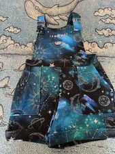 Black Milk Moon Child Short Overalls 