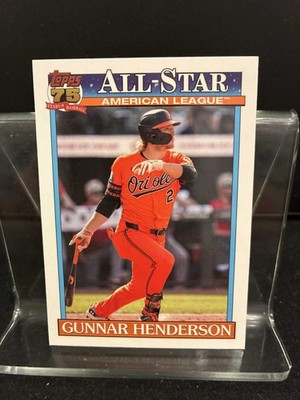 2026 Topps Series 2 Gunnar Henderson 1991 Topps All-Stars #91AS-49