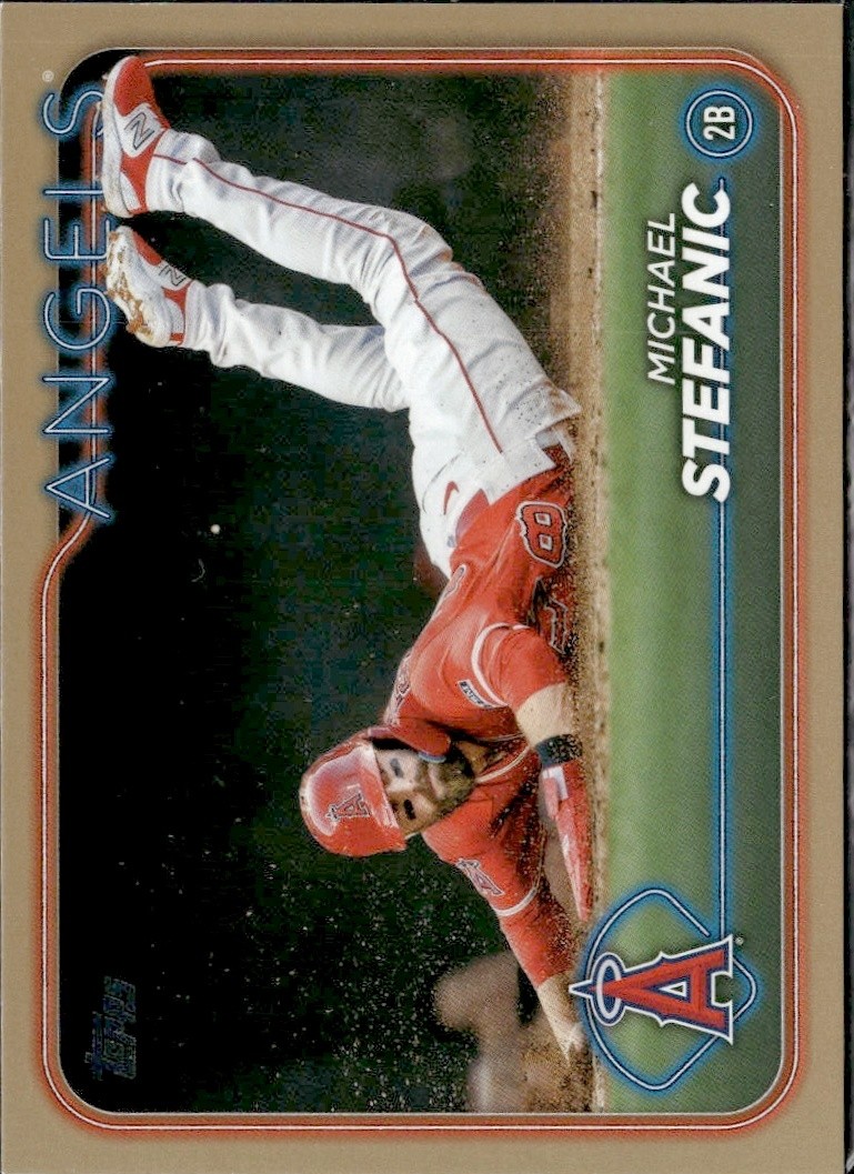 2024 Topps Update Michael Stefanic #US219 Angels Baseball /2024