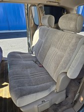 1999 Toyota Sienna Original 2nd Row Bench 3rd Row Split Seats X2 4 Headrests 1999 Toyota Sienna Original 2nd Row Bench 3rd Row Split Seats X2 4 Headrests