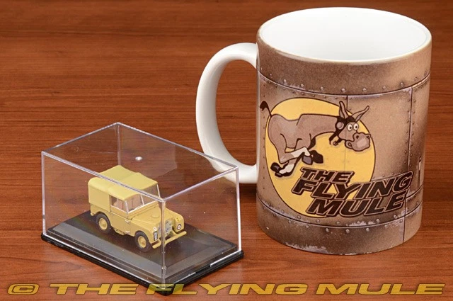 Oxford Diecast 1:76 Land Rover Serie I SWB Ejército Británico 34ª Luz Foto 4 de 4