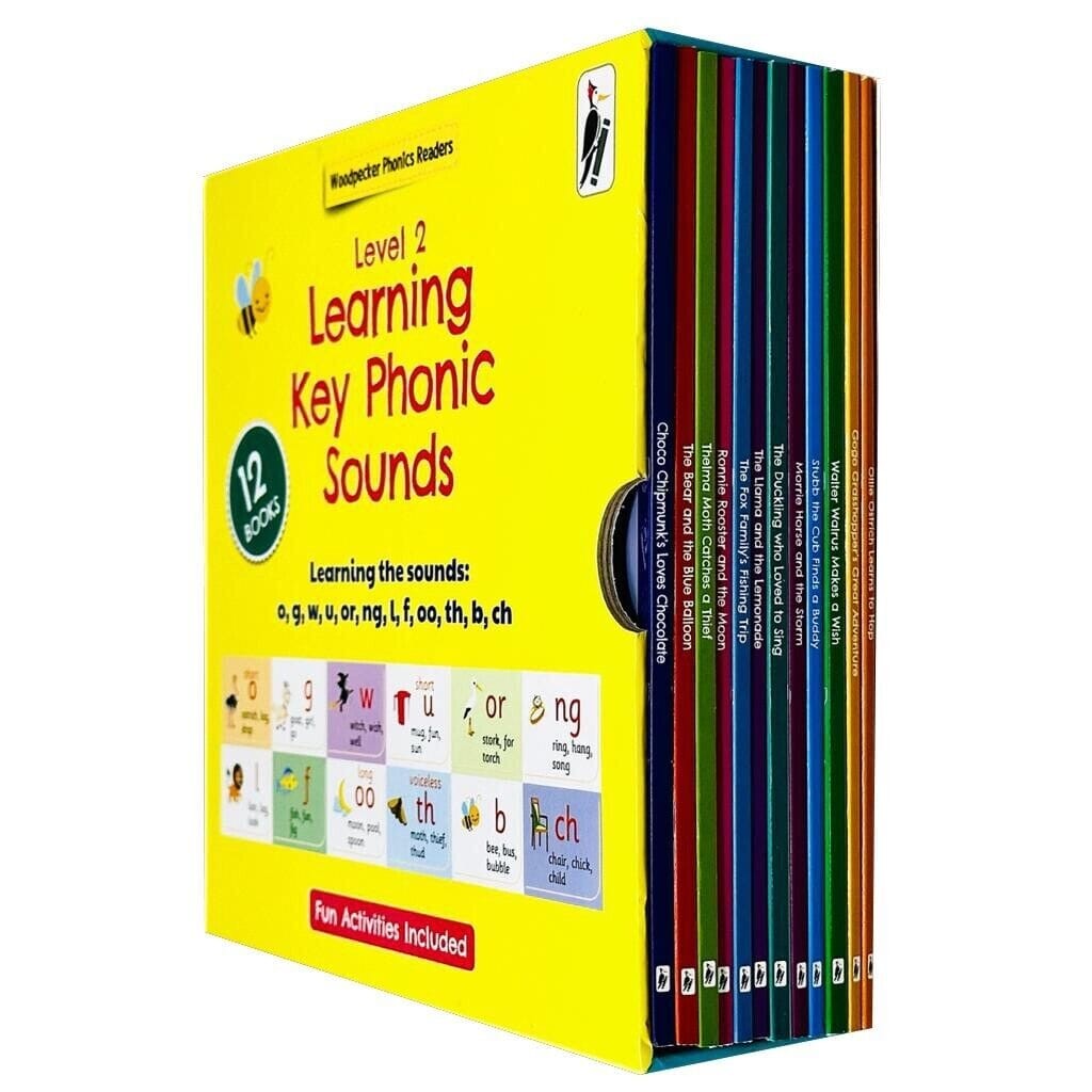 My Second Phonic Sounds (Level 2) 12 Books Box Set - Paperback