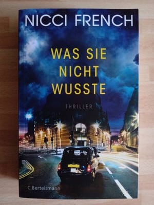 Was sie nicht wusste - Nicci French - Thriller - Taschenbuch aus Sammlung
