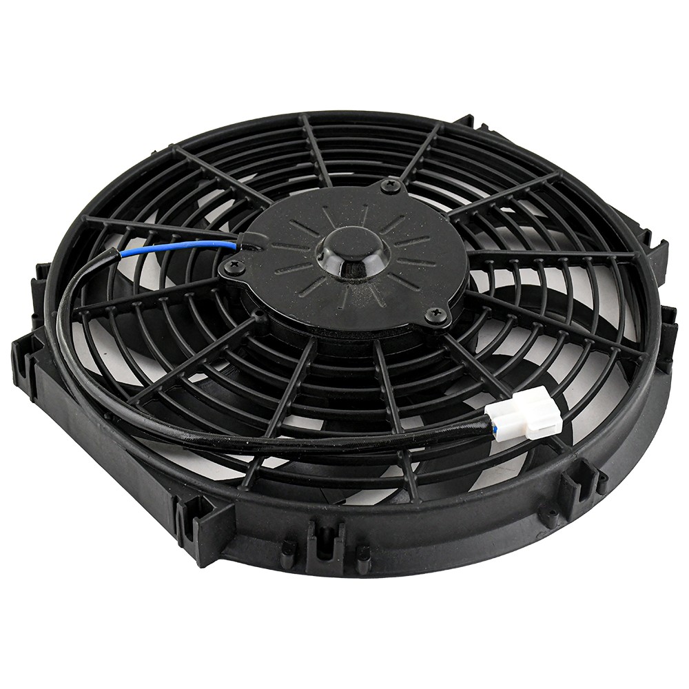 12" inch Universal Slim Fan Push Pull Electric Radiator Cooling 12V Mount Kit