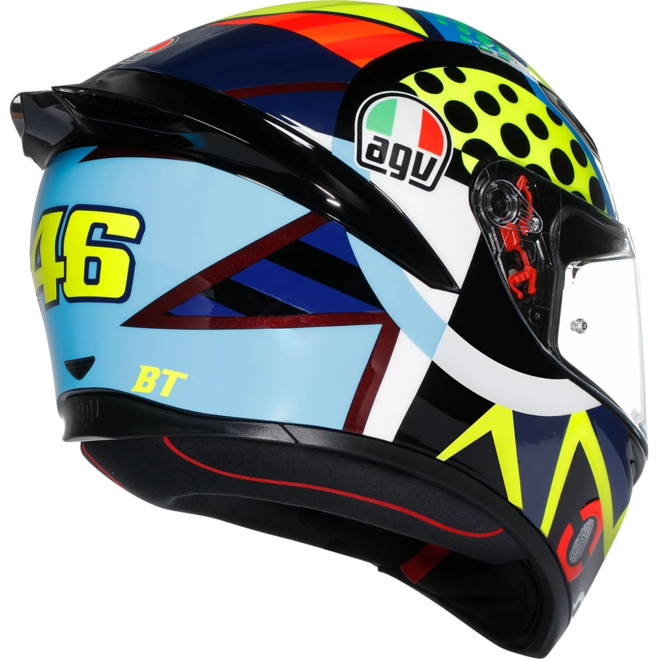 Casco AGV Helmets K1 S - Rossi Winter Test 2020 - Grande 2118394003-067-L Foto 3 de 4