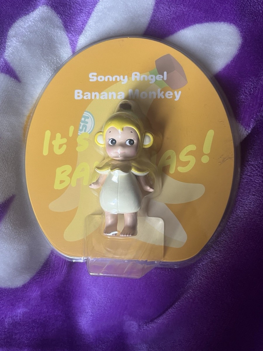 Discontinued Banana Monkey Sonny Angel Figure Collector's Iteam