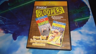 Bill Dance Outdoors Fish'n' Bloopers & Memorable Moments Vol 1 & 2 Combined DVD