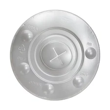 Huhtamaki Food Service 89276 PS Flat Lid for 20 Ounce Cup - 2400 / CS