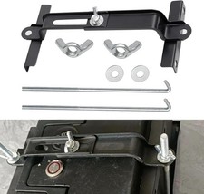 1 PC Car Bracket with J Bolt, Durable Thickened Adjustable Fixed Battery Holder