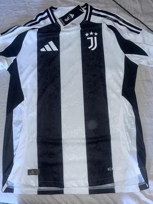 Adidas 24/25 Juventus Home Authentic Soccer Jersey - $150 Men's