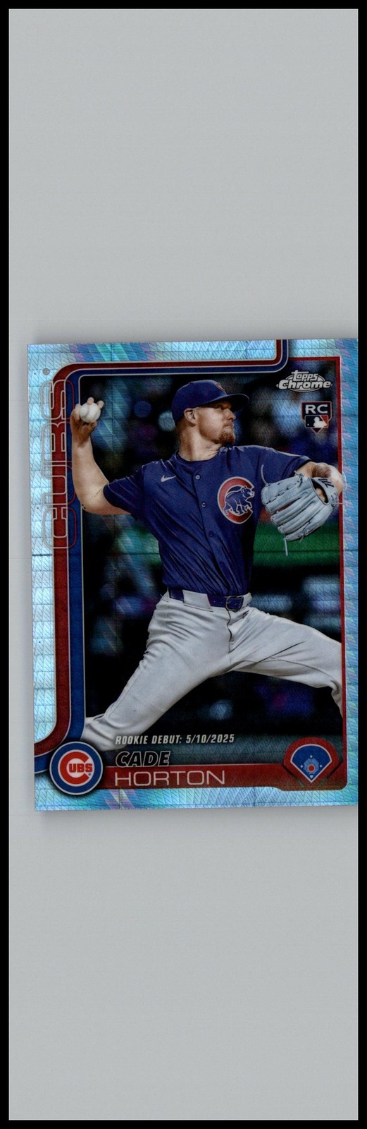 2025 Topps Chrome Update #USC102 Cade Horton Prism Refractors