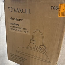 Dorado - 1 Light Outdoor Motion Sensor Wall Mount In Farmhouse Style-15.5 Inches