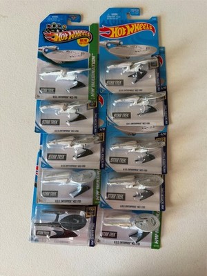 Hot Wheels Star Trek U.S.S. Enterprise NCC-1701 Lot of 10 D13