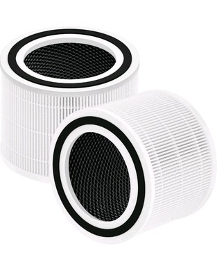 2 Pack Core 300 Replacement Filter for LEVOIT Core 300 Core 300S Air Purifier