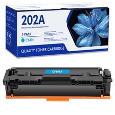 1PK CF501A Cyan Toner for HP 202A LaserJet Pro MFP M281fdw M281fdn M281cdw M280