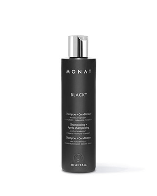 MONAT Black 2 In 1 Shampoo Conditioner NEW Sealed