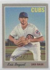 2019 Topps Heritage 1970 Cloth Stickers Kris Bryant #2 0h9f