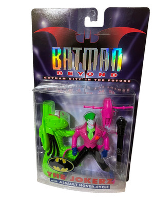 Batman Beyond THE JOKERZ Action Figure w/Assault Hover Cycle Hasbro 1999