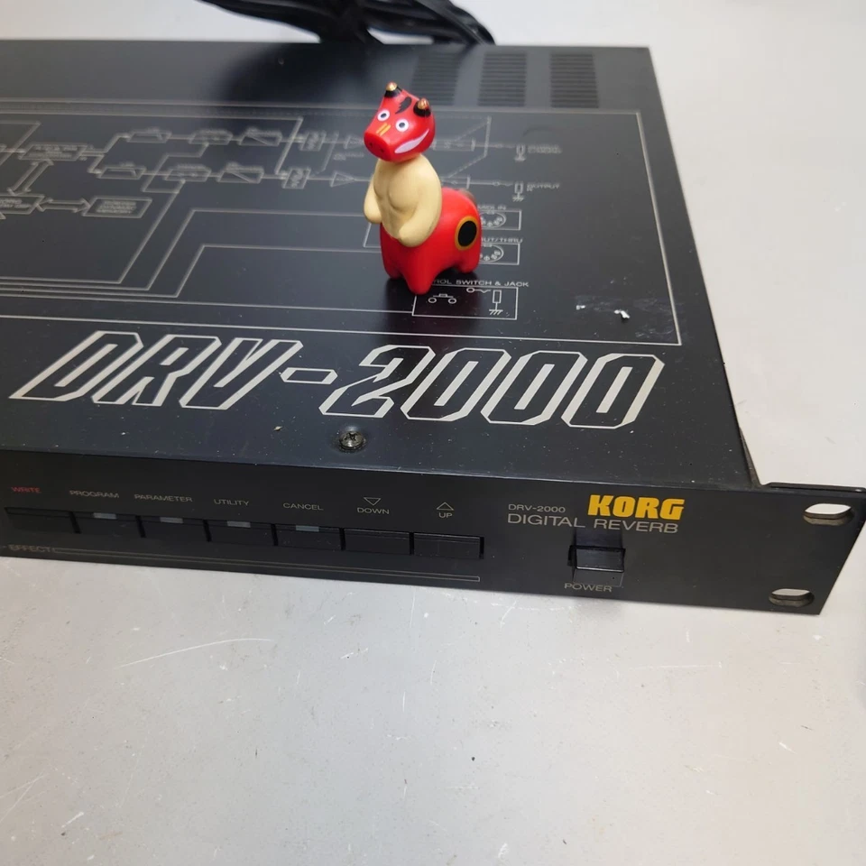 Unidad de rack multiefectos de reverberación digital KORG DRV-2000 de Japón Foto 2 de 4