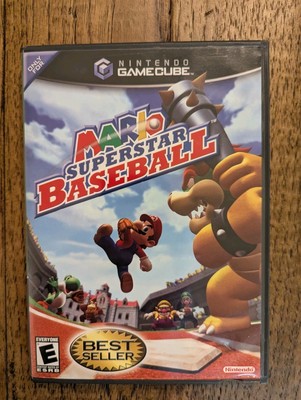 Mario Superstar Baseball (Nintendo GameCube, 2005) CIB Complete Tested Working
