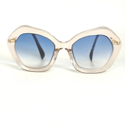 Elton John A-List CHBLH Sunglasses Pink Clear Blue Gradient Lens 55-20-140