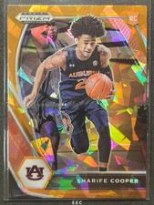 2021 PANINI PRIZM DRAFT PICKS 26 🏀🏀 SHARIFE COOPER ORANGE ICE PRIZM