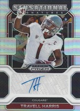 Travell Harris 2022 Panini Prizm Draft Picks Sensational Signatures Silver RC