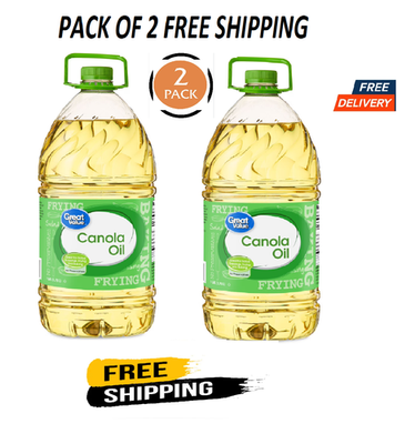 #ad Great Value Canola Oil 2 gal Free Shipping $10.89