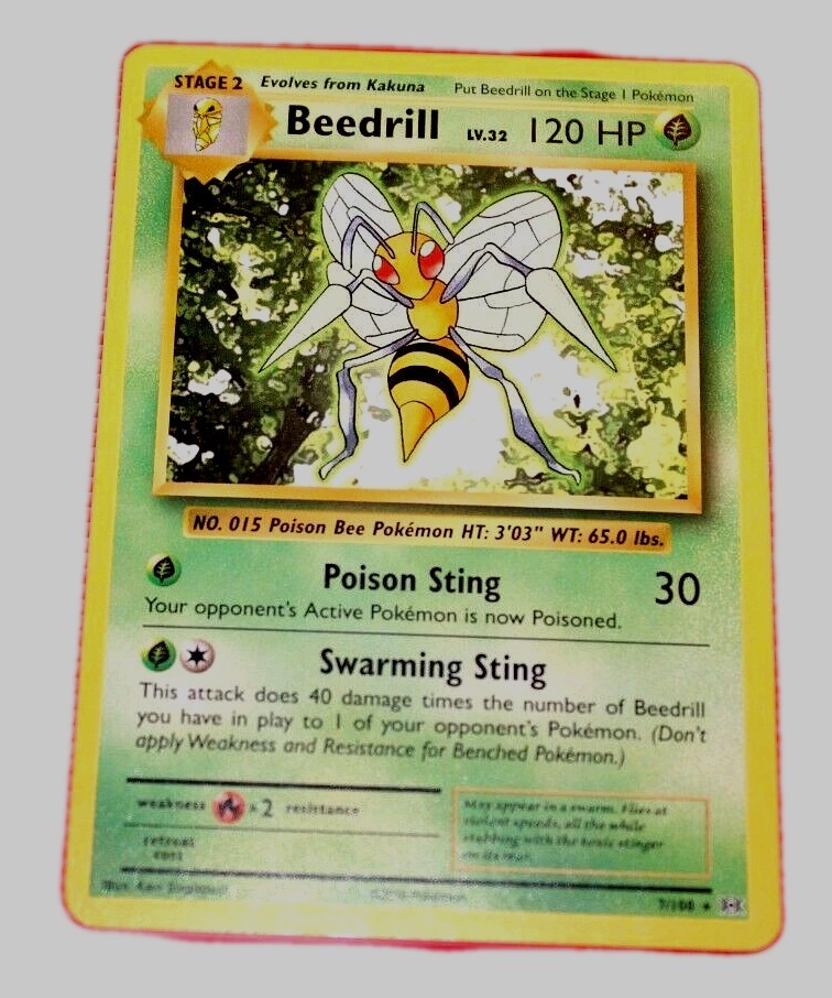 bealls pokemon cards Beedrill 5/146 Colorless Rule Beedrill 003/185 Vivid Voltage -