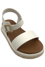 Mia Toddler's Girl Lil Jenise Platform Sandal White Malta