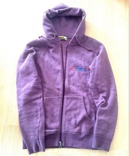 Hysteric Glamour Woman Full Zip Up Parka Hoodie Purple Initial Tag Limited Editi