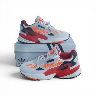 Adidas Fiorucci x Falcon W Limited Damen Sneaker 39 1/3 Neu OVP Off-White/Grau