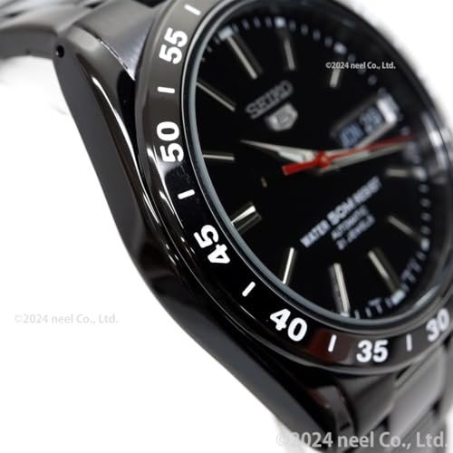 Seiko 5 SNKE03K1 automatische schwarze Herrenuhr aus Edelstahl neu - Bild 9 von 9