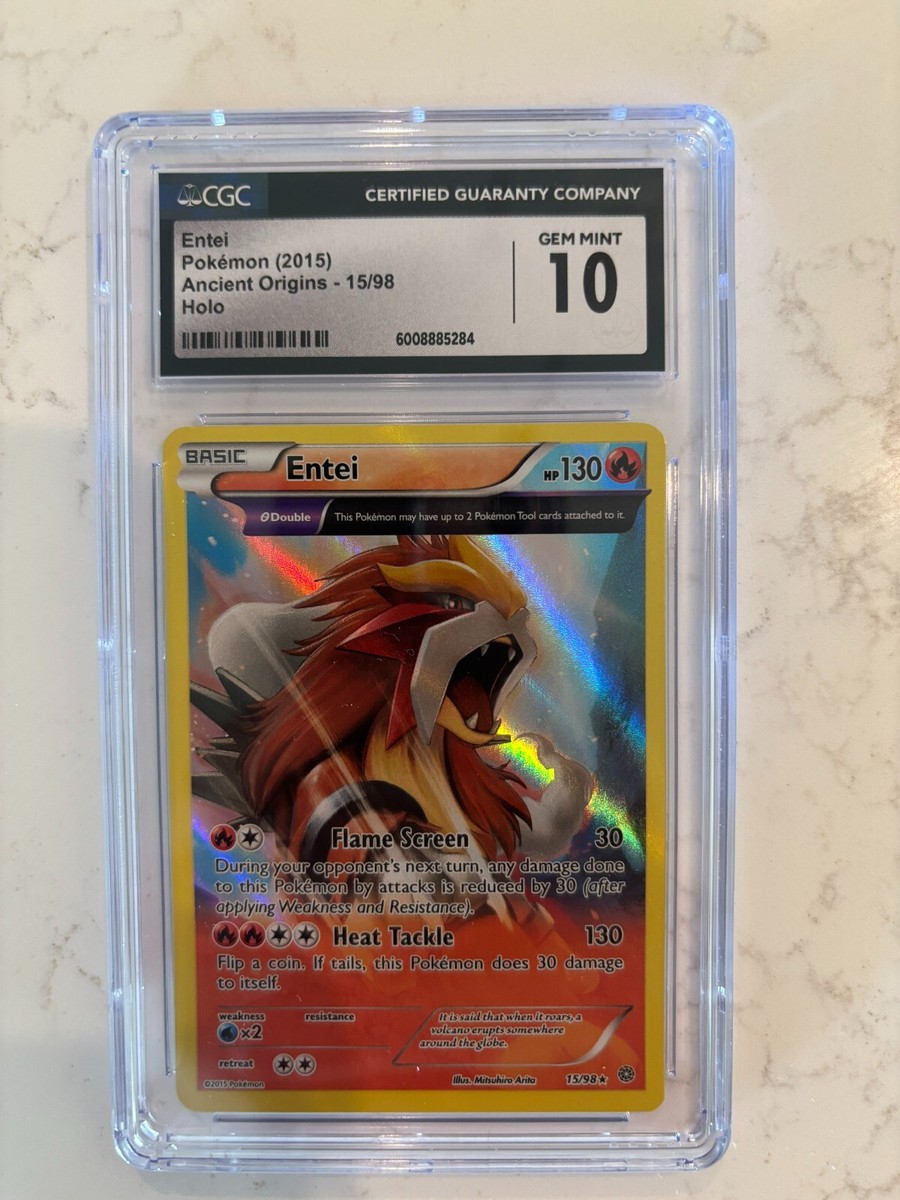 ポケモンカード Entei 15/98 2015 θdouble海外版 ポケモンカード Entei 15/98 2015 θdouble海外版