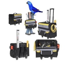 Stanley 18" 18in Soft Tool Bag On Wheels Wheeled Storage Case STA197515 1-97-515