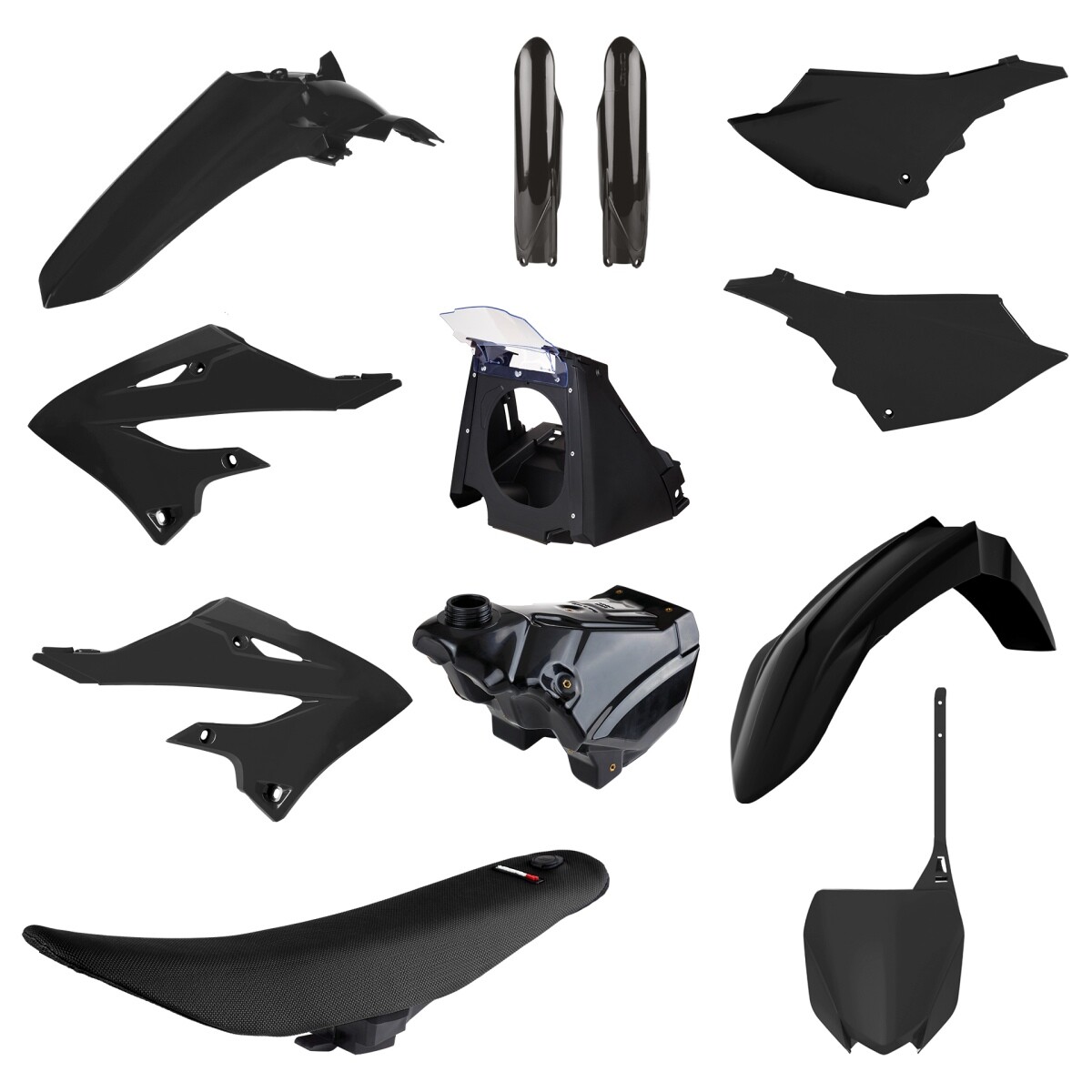 Kit carénage Yamaha YZ 125 restyling complet habillage plastique moto cross YZ250
