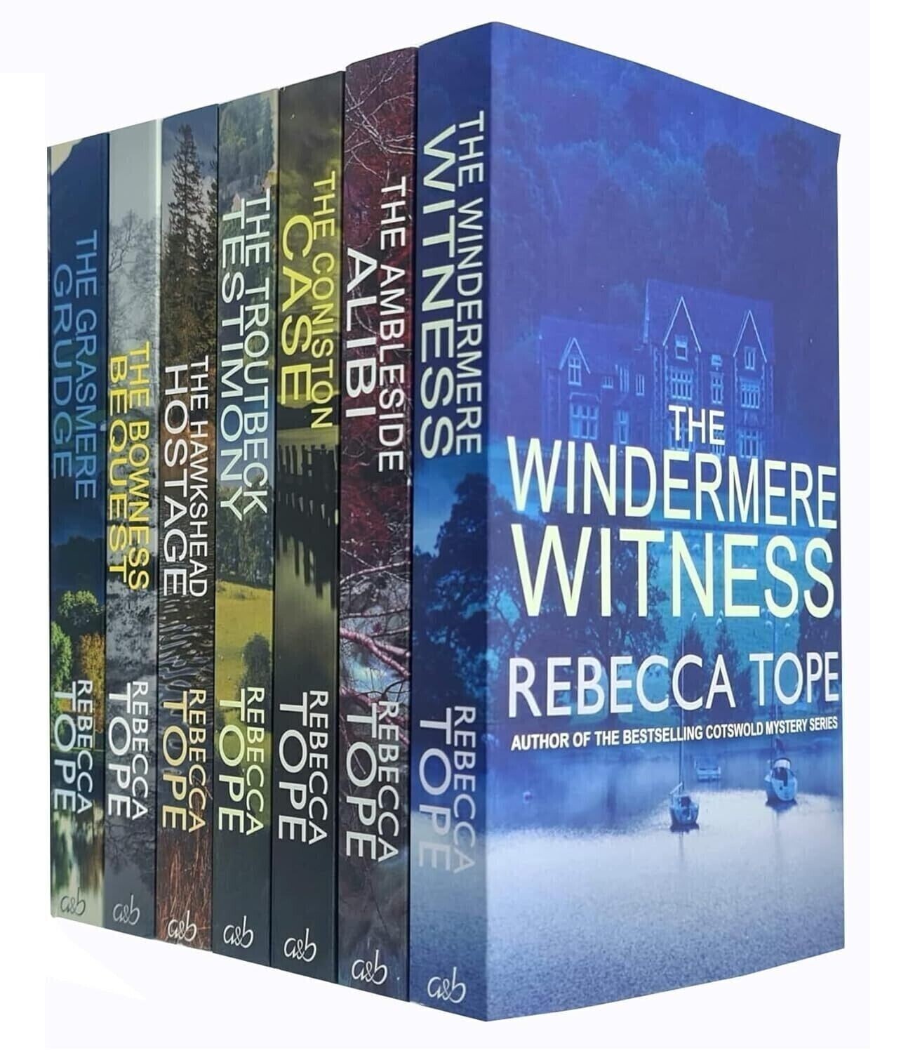 Lake District Mysteries Series 7 Books Collection Set by Rebecca Tope NEW