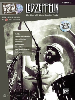 Ultimate Drum Play-Along: Led Zeppelin, Volume 1 Drumset Book & Online Audio/Sof