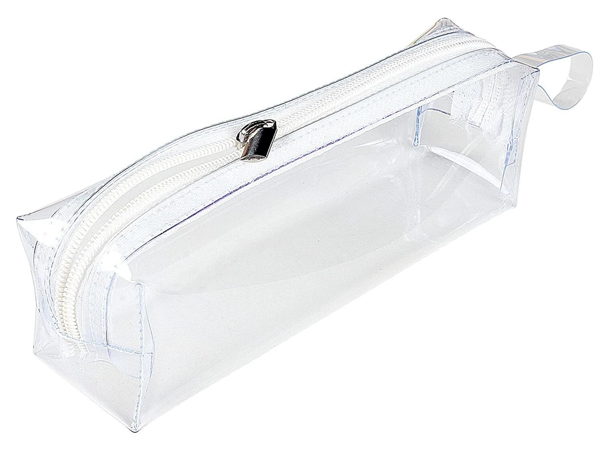 Mesh Pencil Case Clear Pencil Pouch Pencil Bags with Zipper