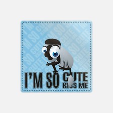 Sloth I'm So Cute Kiss Me Cartoon Animal Slogan Vinyl Sticker Decal