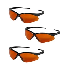 3- 19642 NEMESIS Copper Sunglasses Protective Work Safety Shooting Glasses Z87+