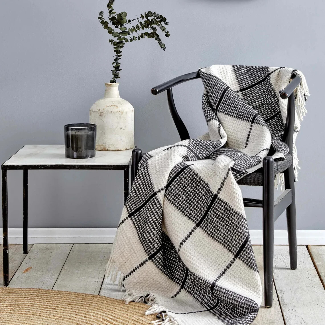 70 x 130 cm Throw Sofa Blanket (Soft) Scandinavian Warm Throw