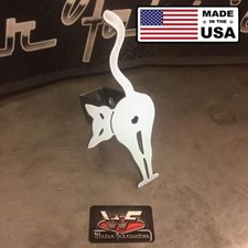 Cat Butt Hitch Cover - 18 Steel - Tow Towing Reese Custom Funny Kitty Cat Butt Hitch Cover - 18 Steel - Tow Towing Reese Custom Funny Kitty