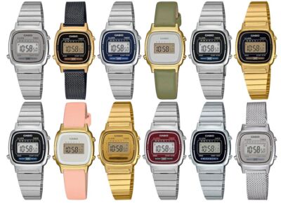 Casio Collection LA670WA Ladies Silver