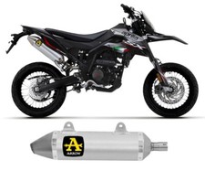 Pot D'Echappement Arrow Thunder Acier Endcap Alu APRILIA RX-SX 125 2021 > 2023