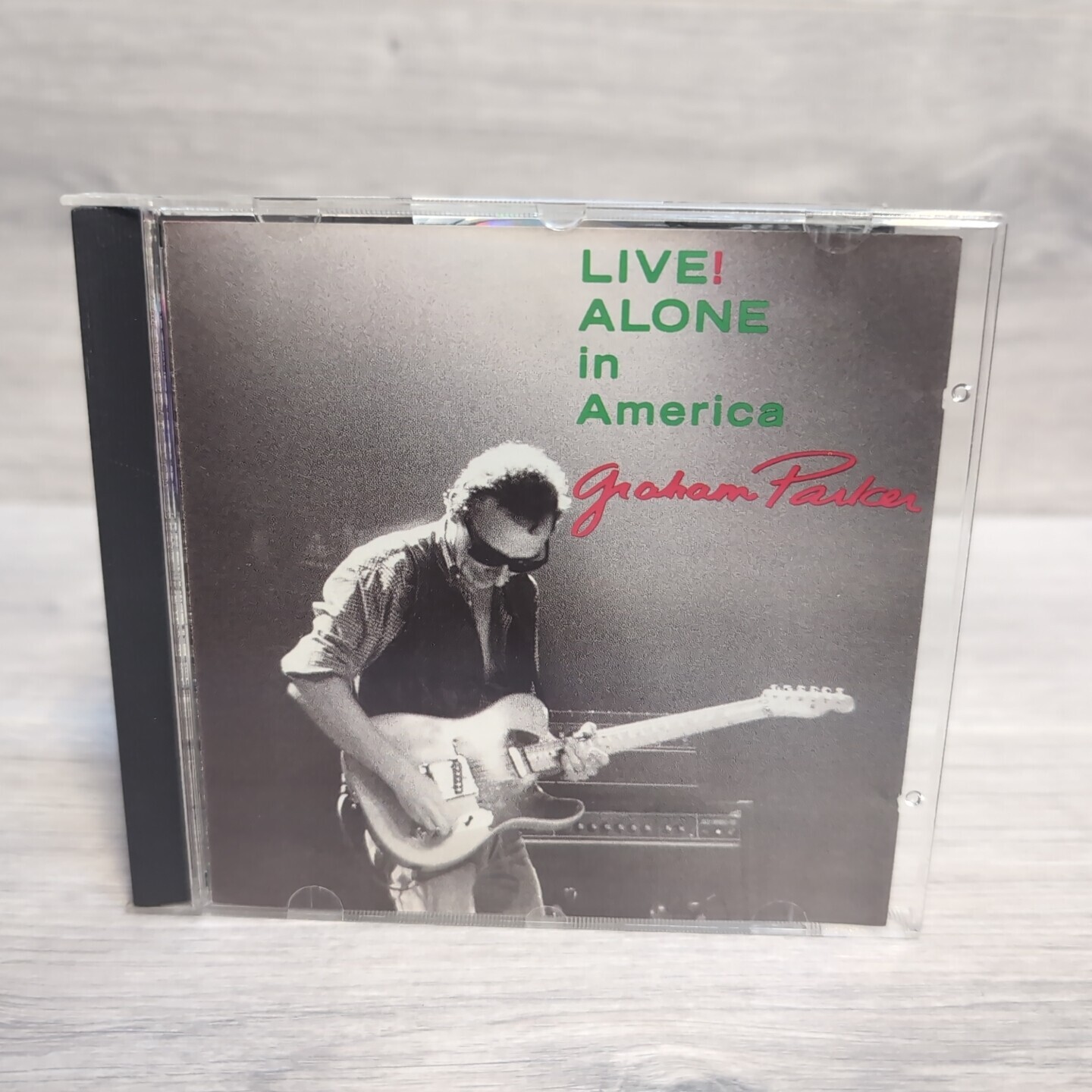 Graham Parker - Live! Alone In America -  CD Album - 1989 RCA Records - VG Con