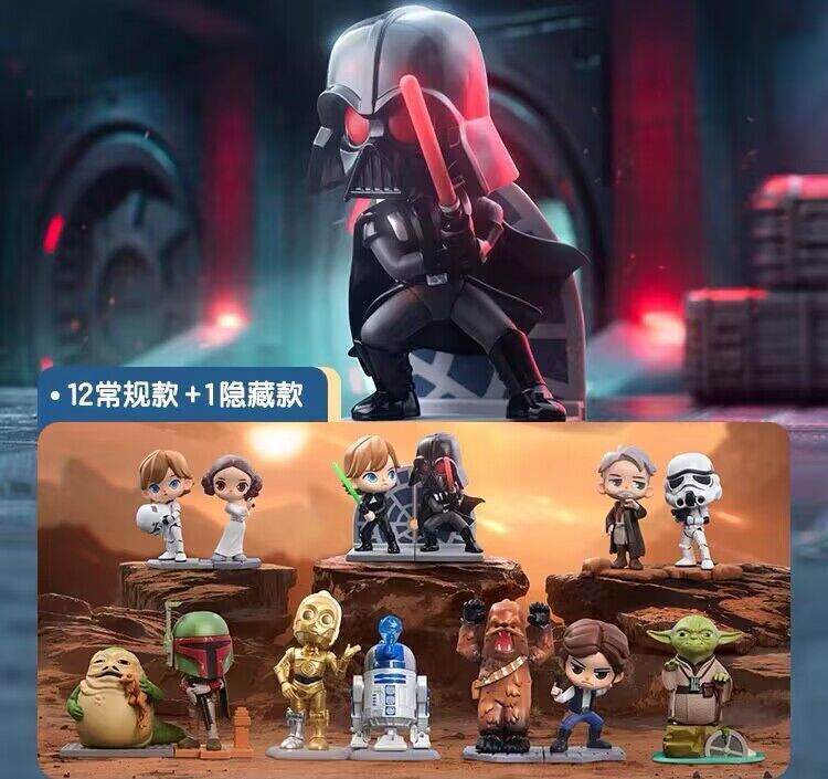 Authentic Star Wars Series Confirmed Blind Box Figures Toys Designer Art Gift
