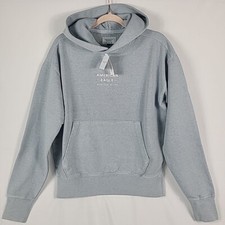 NEW American Eagle Women  s Blue Oversized Hoodie Sz XL NWT