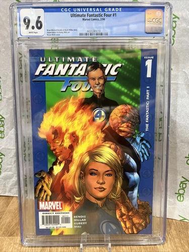 Ultimate Fantastic Four #1 CGC 9.6 - 1st Maker Appearance  - 2004 graded comic